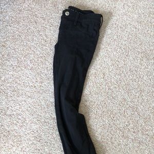 AEO stretchy black jeans